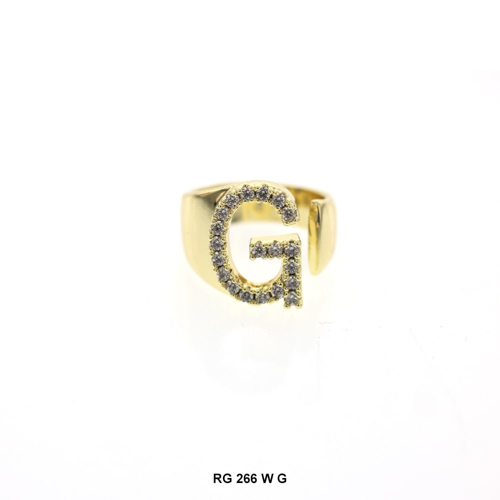 Initial Ring RG 266 W G