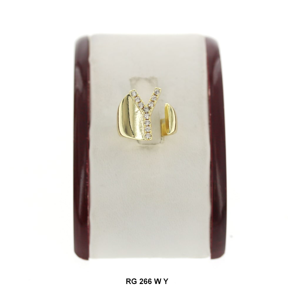 Initial Ring RG 266 W Y