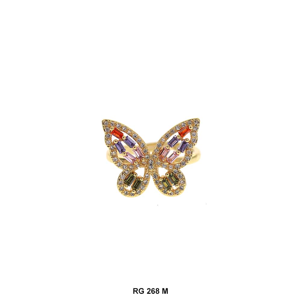 Butterfly Open Ring RG 268 M