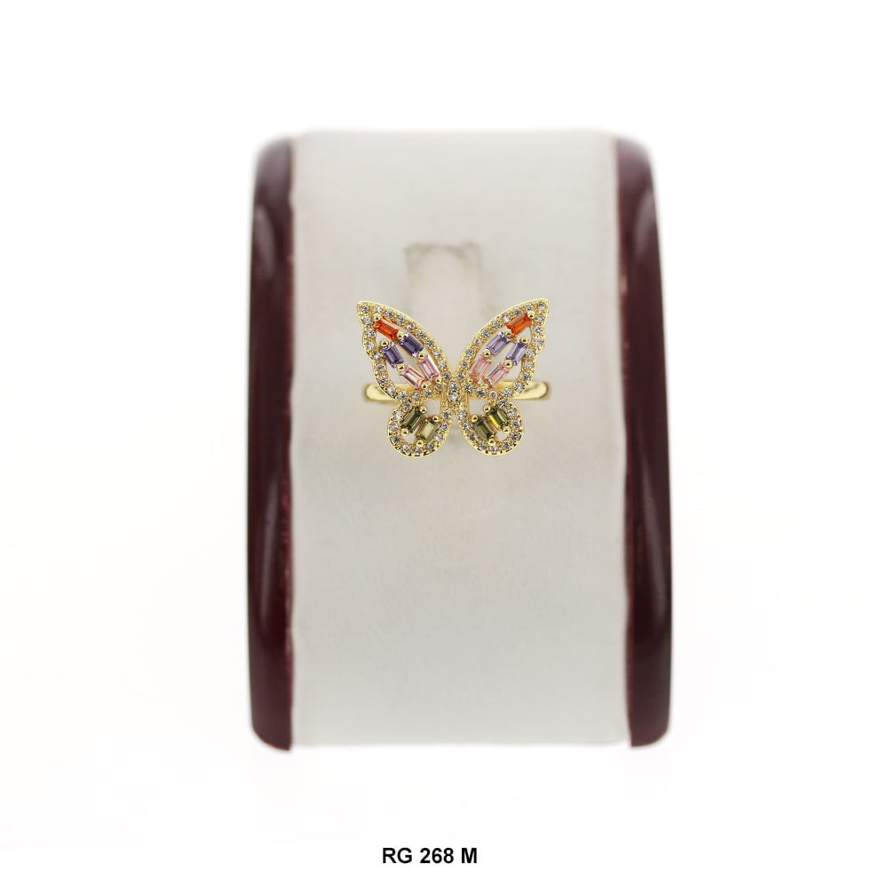 Butterfly Open Ring RG 268 M