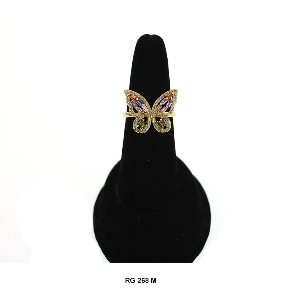 Butterfly Open Ring RG 268 M