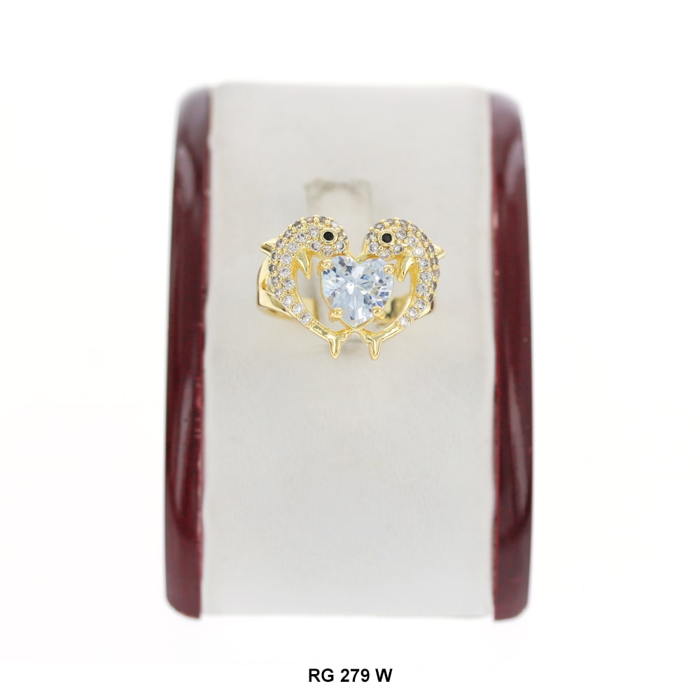 Anillo Delfines RG 279 W