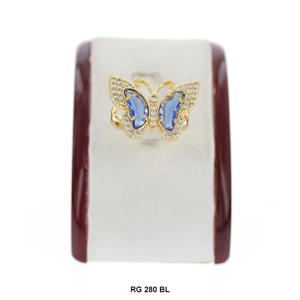 Anillo Mariposa RG 280 BL