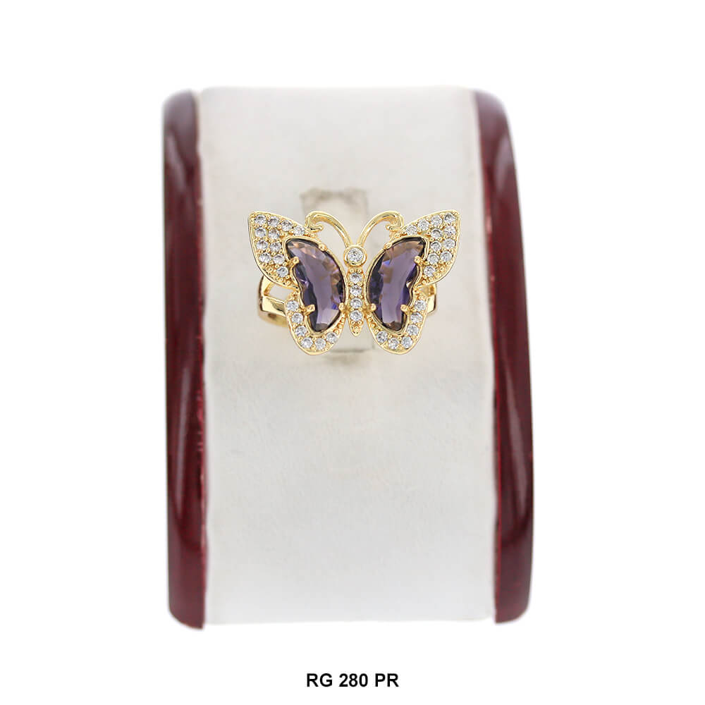 Anillo Mariposa RG 280 PR