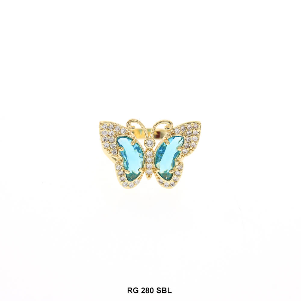 Anillo Mariposa RG 280 SBL