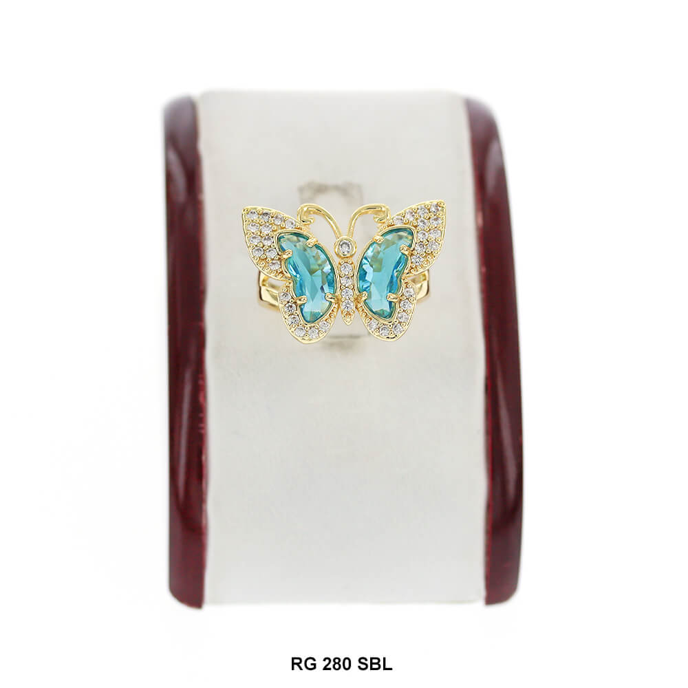 Anillo Mariposa RG 280 SBL