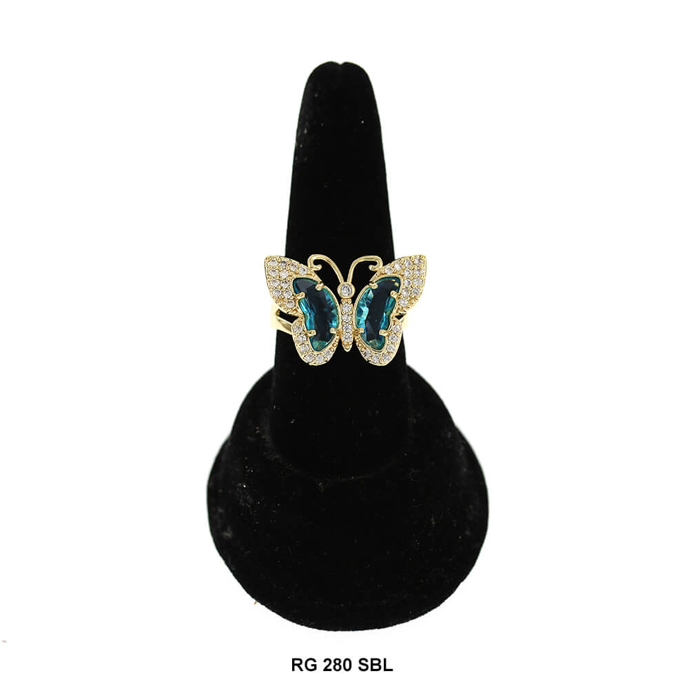 Anillo Mariposa RG 280 SBL