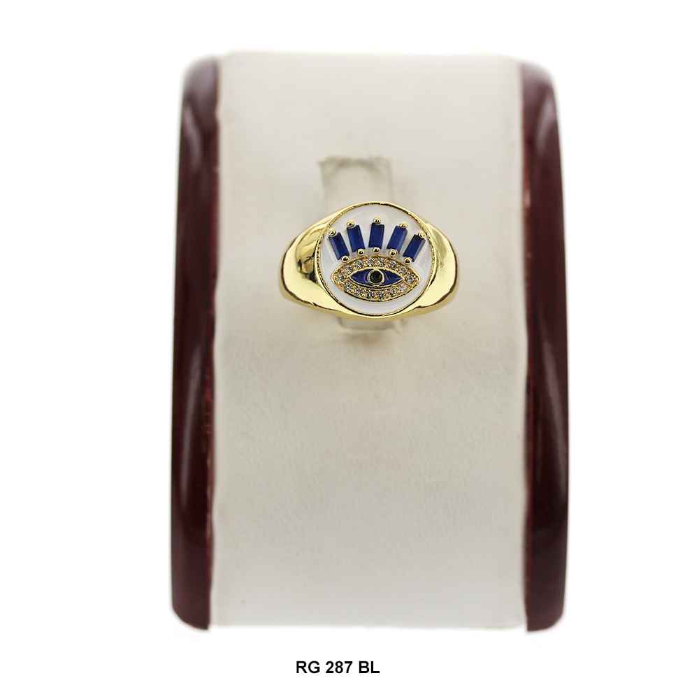 Evil Eye Ring RG 287 BL