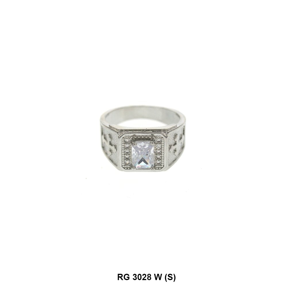 Men CZ Ring RG 3028 S W