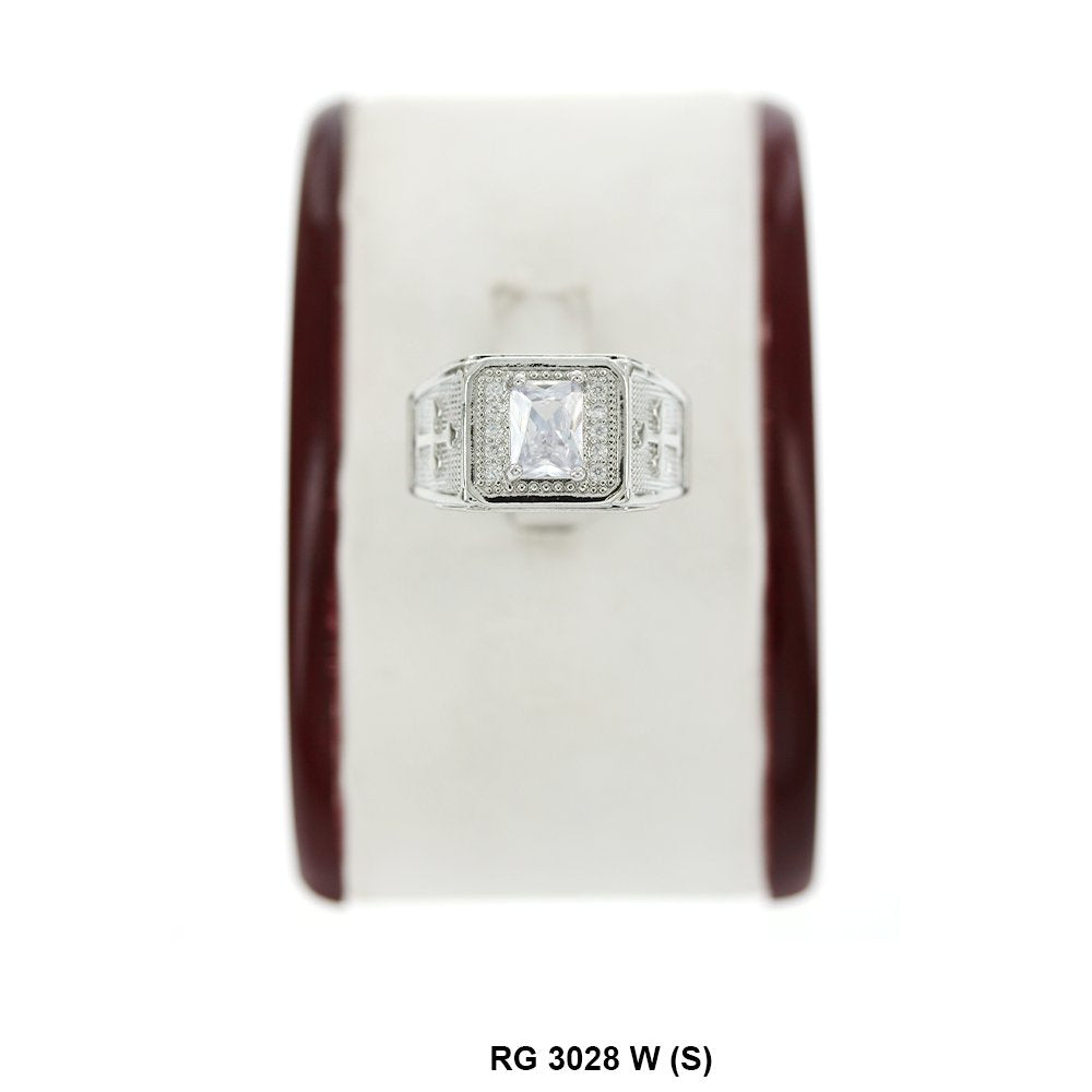 Men CZ Ring RG 3028 S W