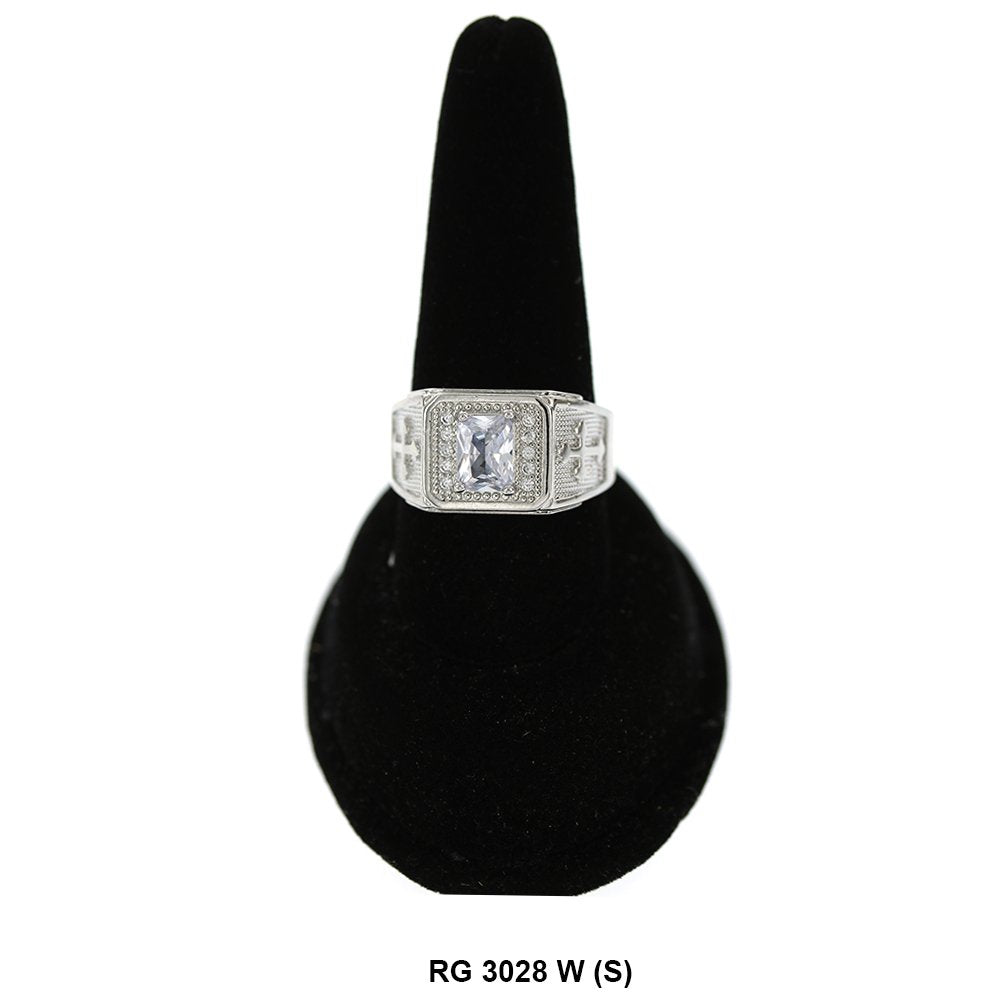 Men CZ Ring RG 3028 S W