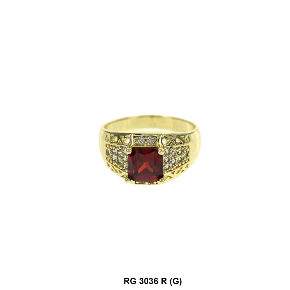 Men CZ Ring RG 3036 G R