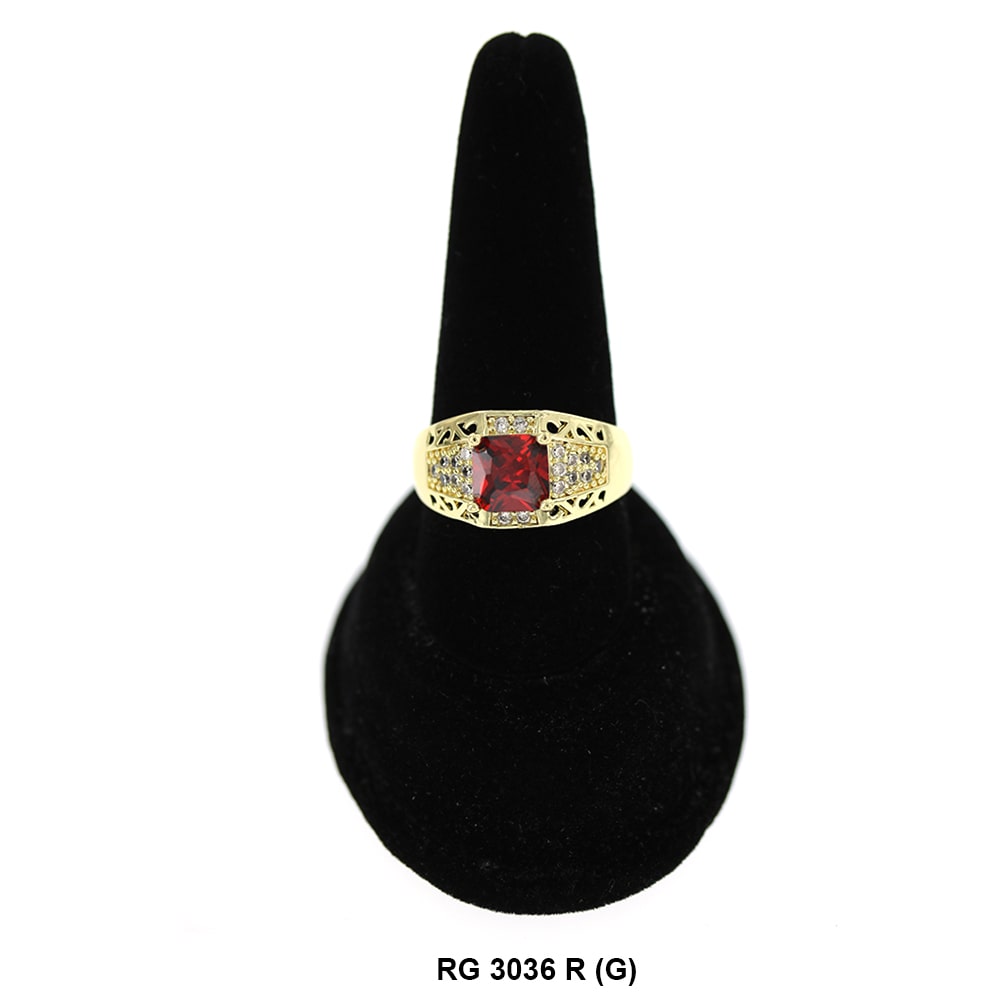 Men CZ Ring RG 3036 G R