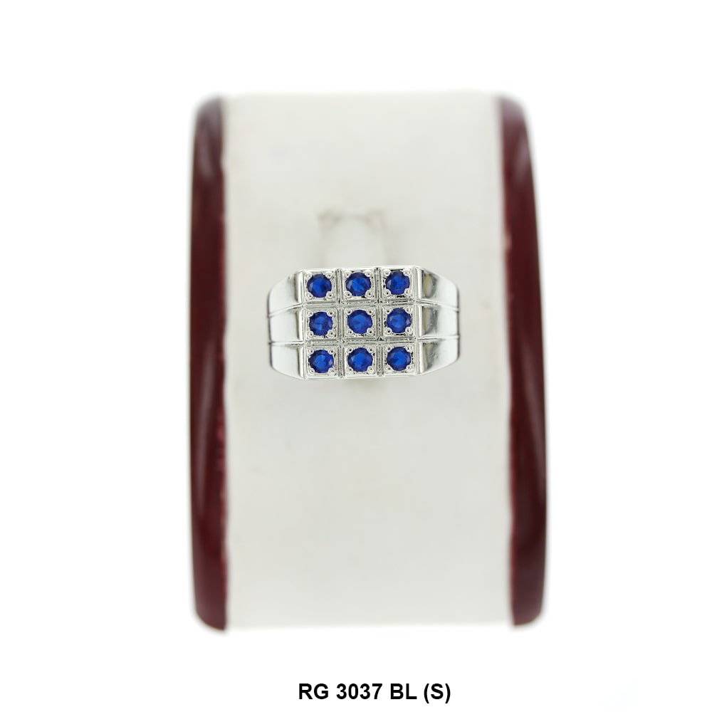 Men CZ Ring RG 3037 S BL