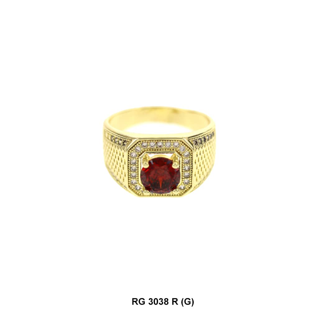 Men CZ Ring RG 3038 G R