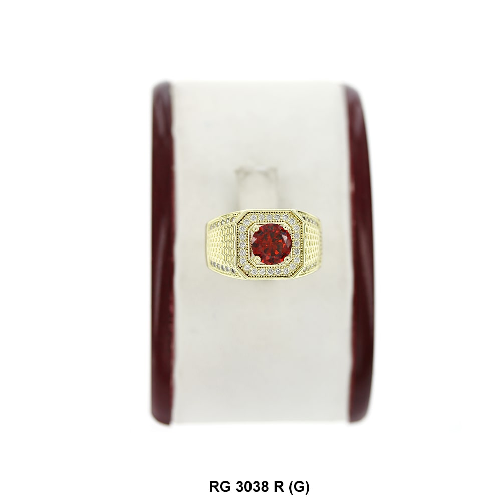 Men CZ Ring RG 3038 G R