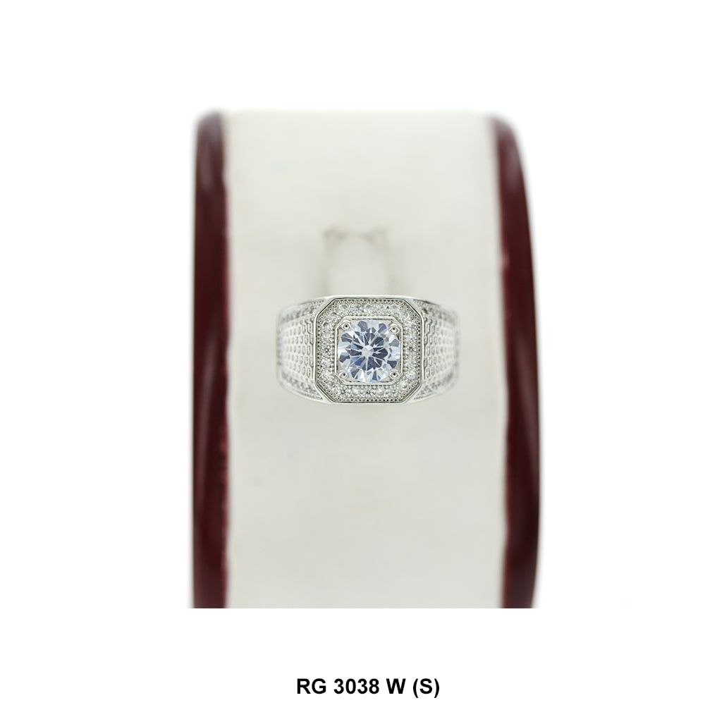 Men CZ Ring RG 3038 S W