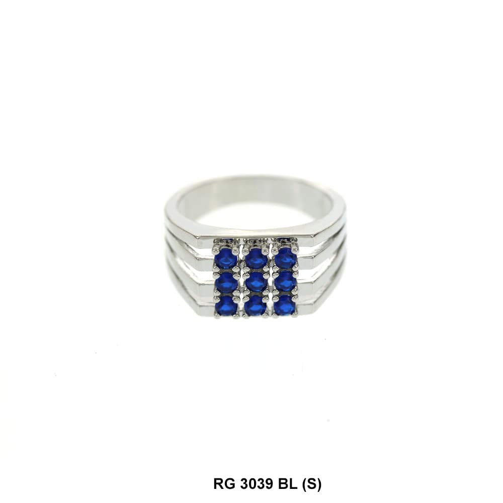 Men CZ Ring RG 3039 S BL