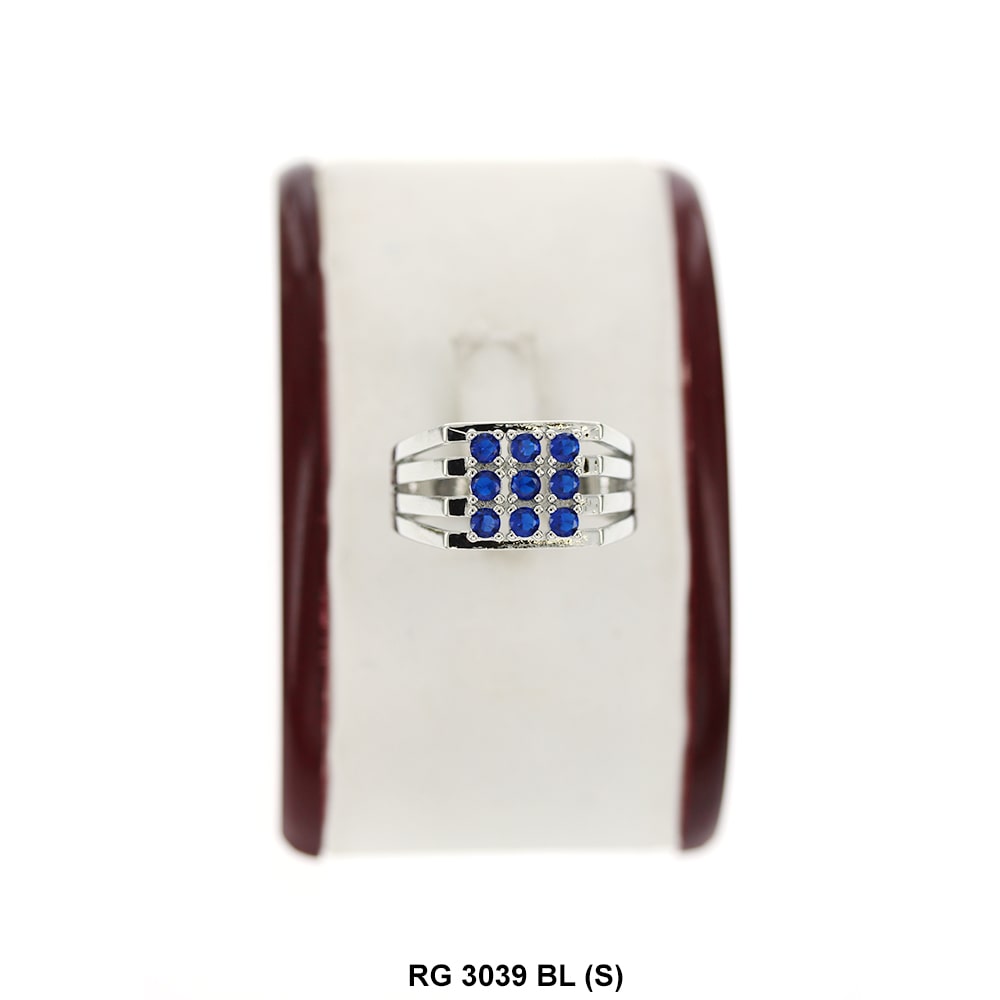 Men CZ Ring RG 3039 S BL