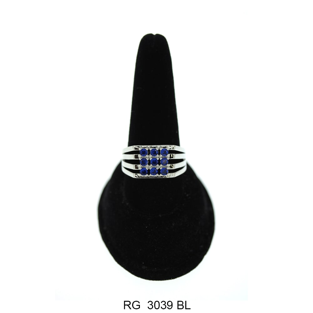 Men CZ Ring RG 3039 S BL