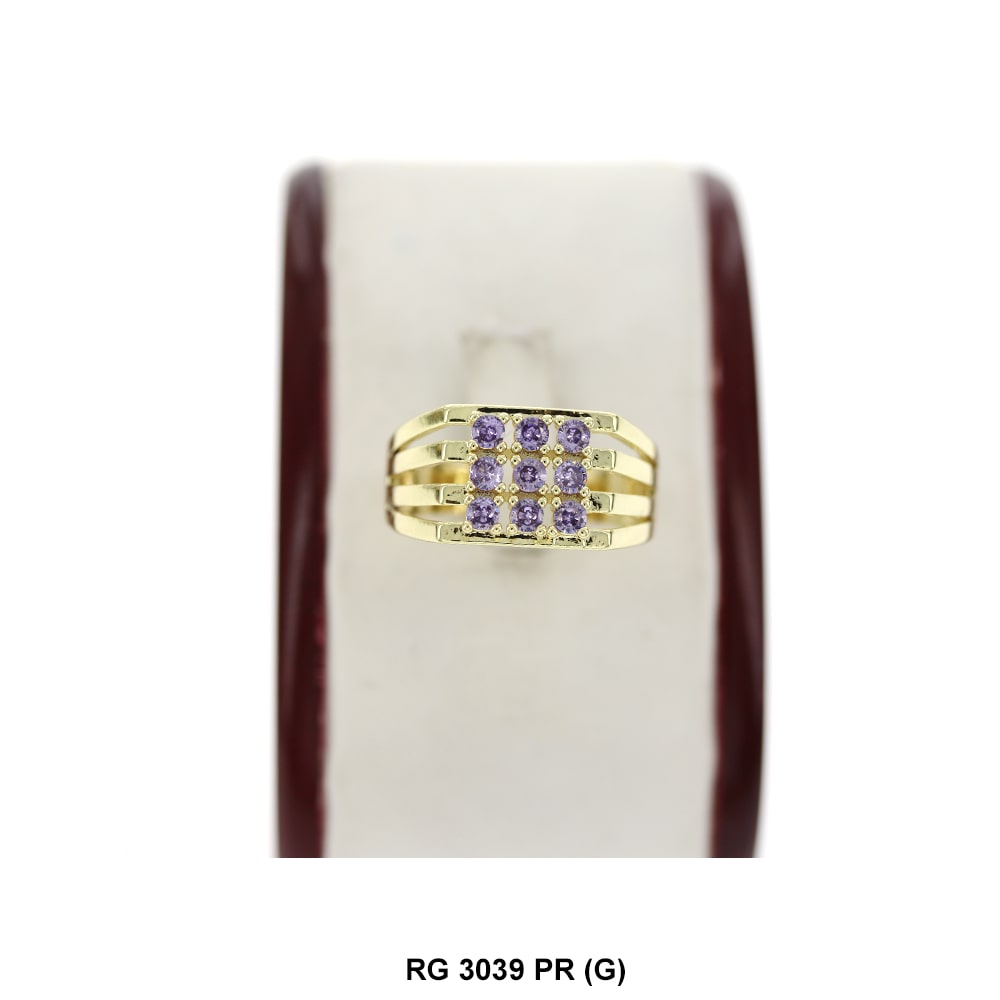 Men CZ Ring RG 3039 G PR