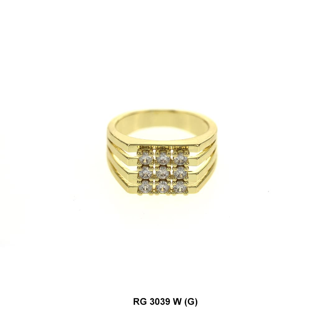 Men CZ Ring RG 3039 G W