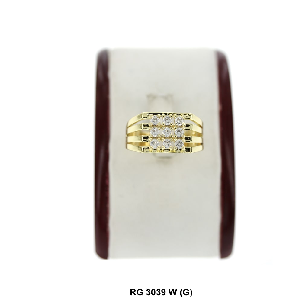 Men CZ Ring RG 3039 G W