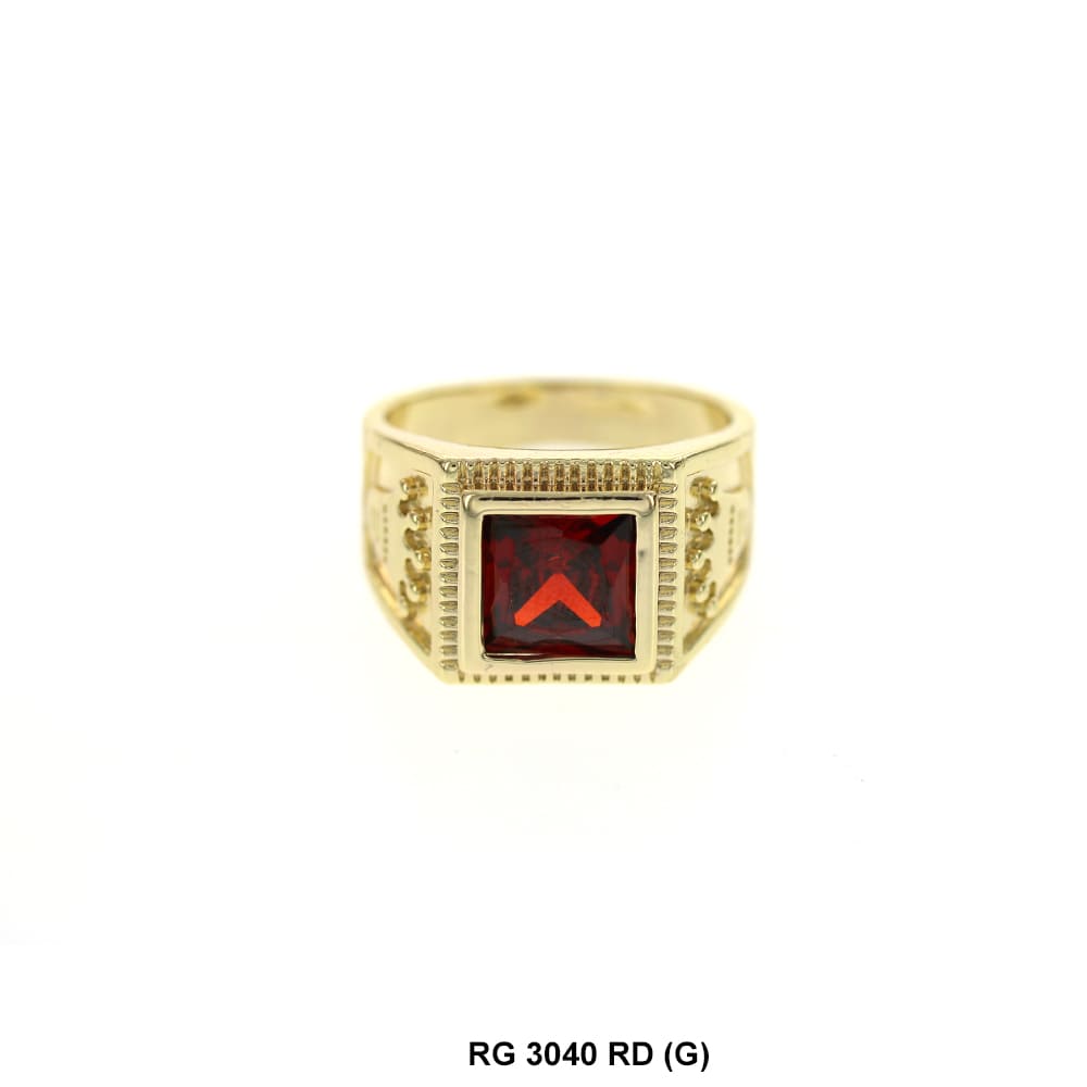 Men CZ Ring RG 3040 G R