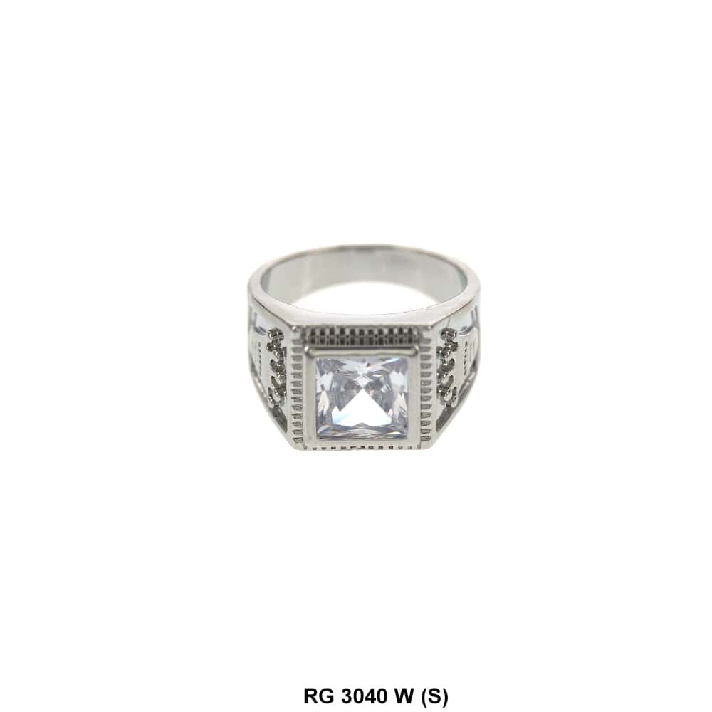 Men CZ Ring RG 3040 S W