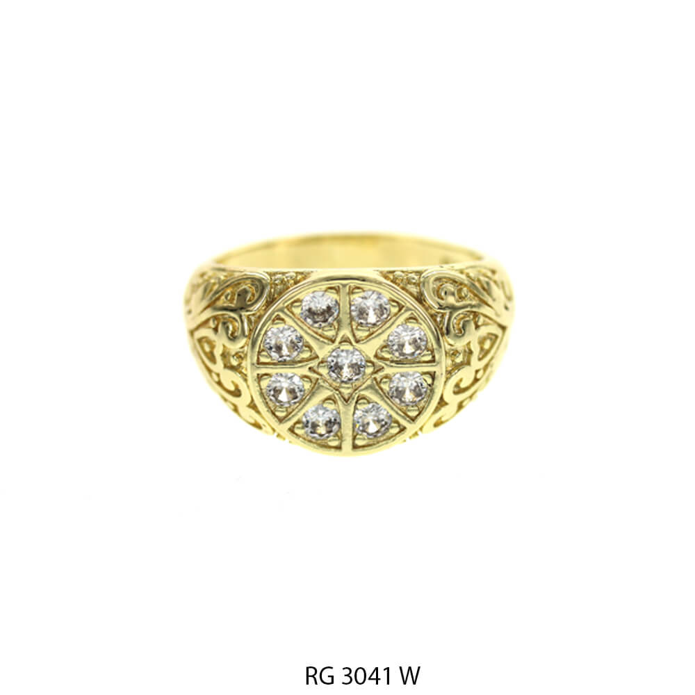 Men CZ Ring RG 3041 G W