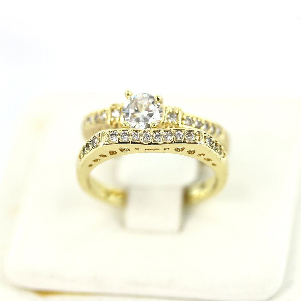 CZ Matrimonial Rings RG 131 G – Kaashusa