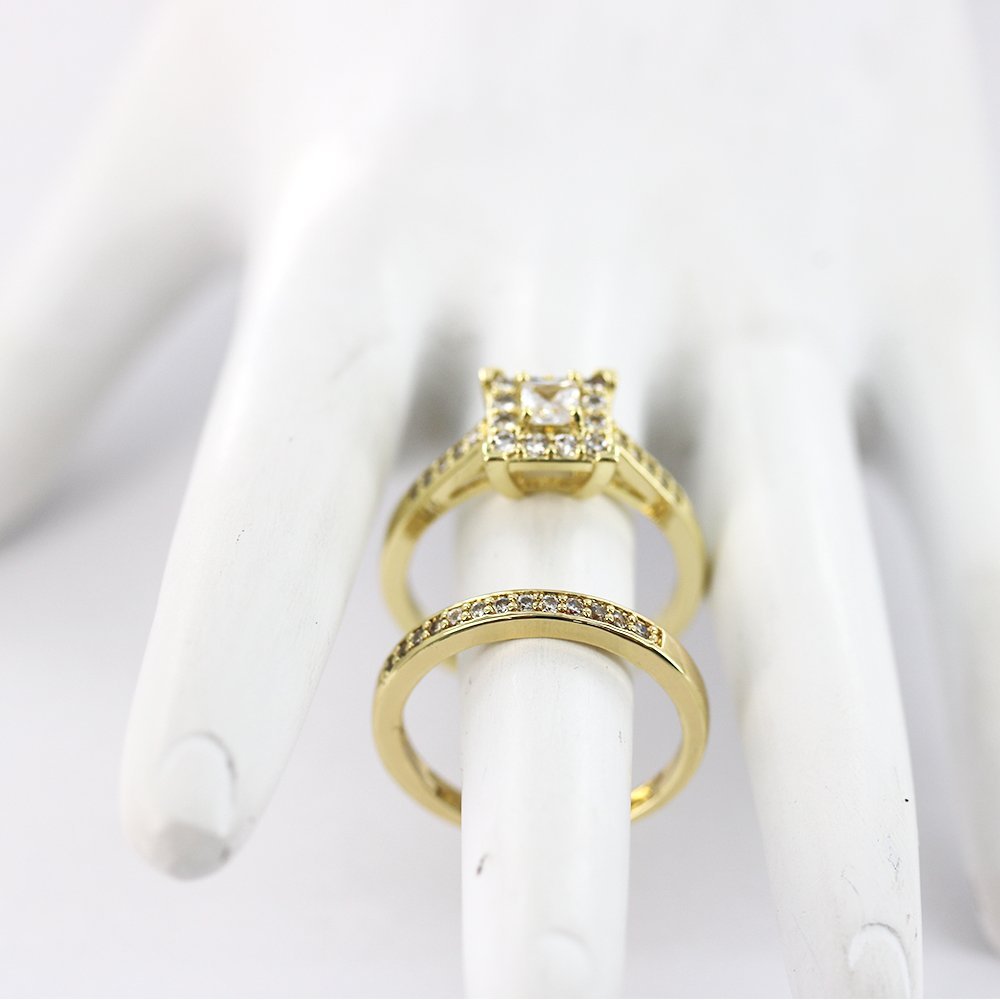 CZ Matrimonial Rings RG 136 G (8) – Kaashusa