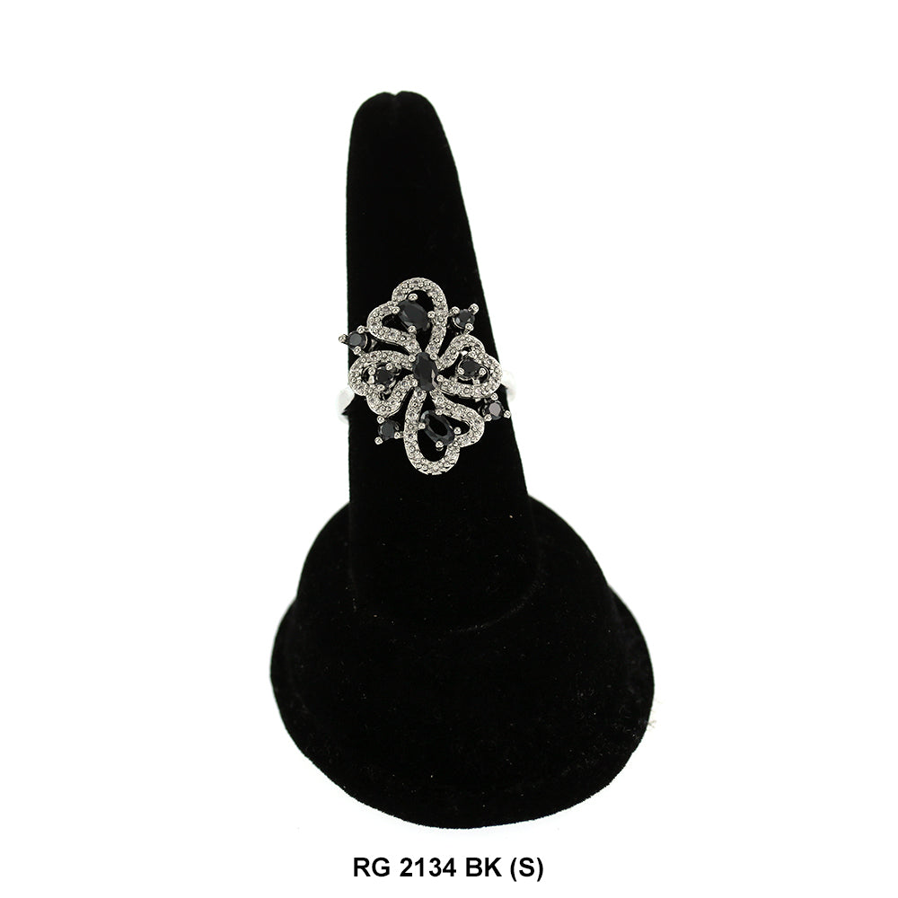 Anillo Dama CZ RG 2134 BK (S)