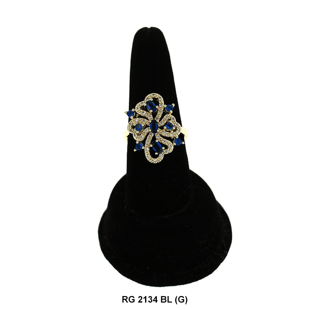 Anillo dama CZ RG 2134 BL (G)