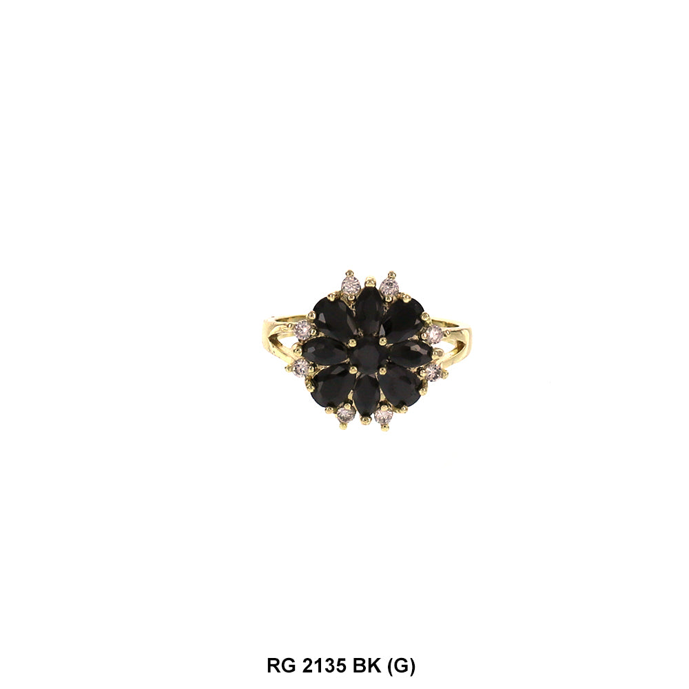 Anillo Lady CZ RG 2135 BK (G)