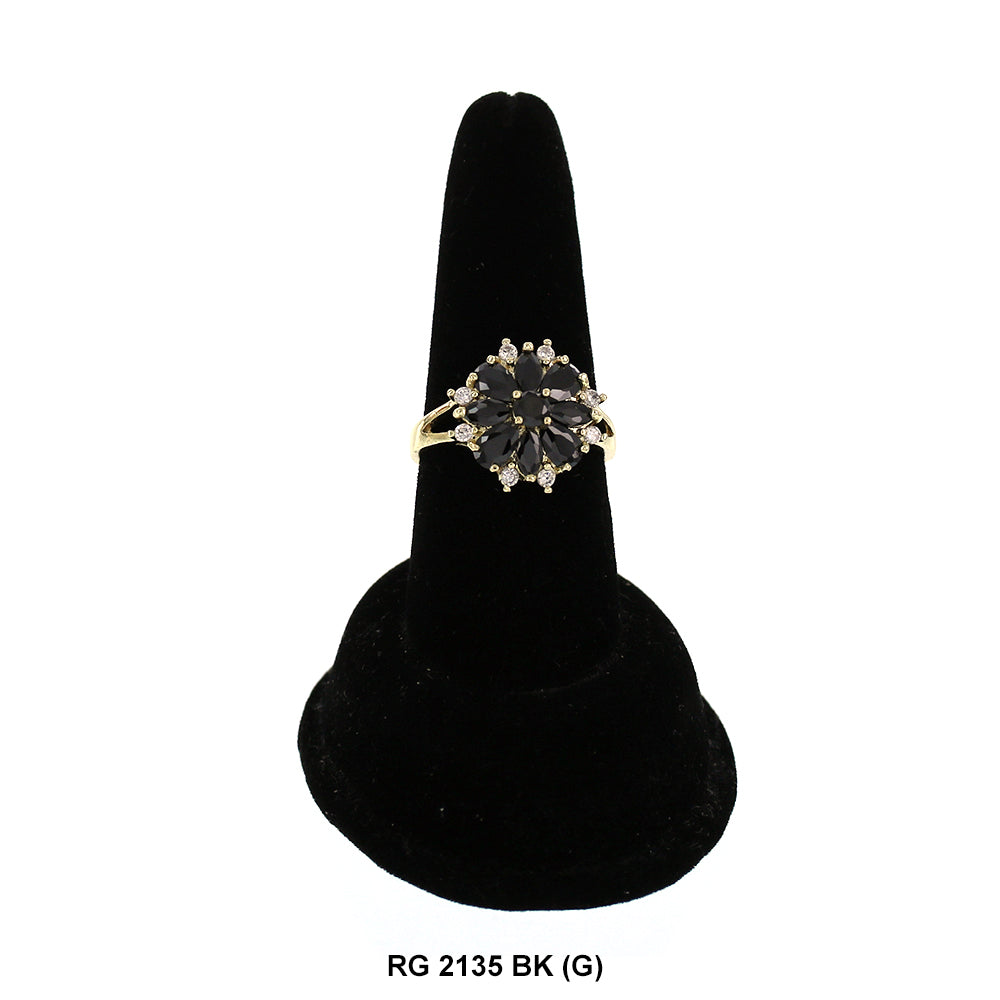 Anillo Lady CZ RG 2135 BK (G)