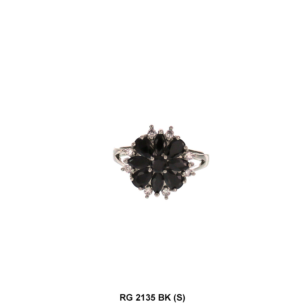 Anillo Lady CZ RG 2135 BK (S)