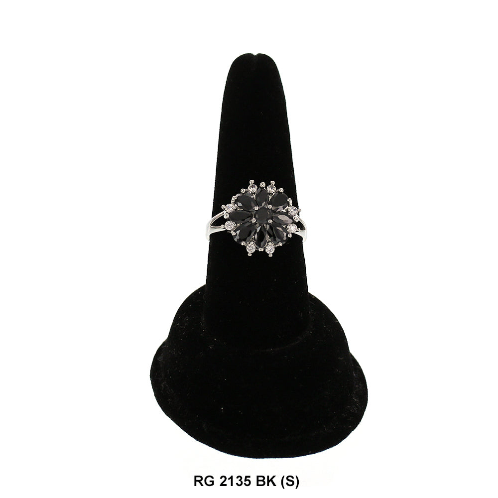 Anillo Lady CZ RG 2135 BK (S)