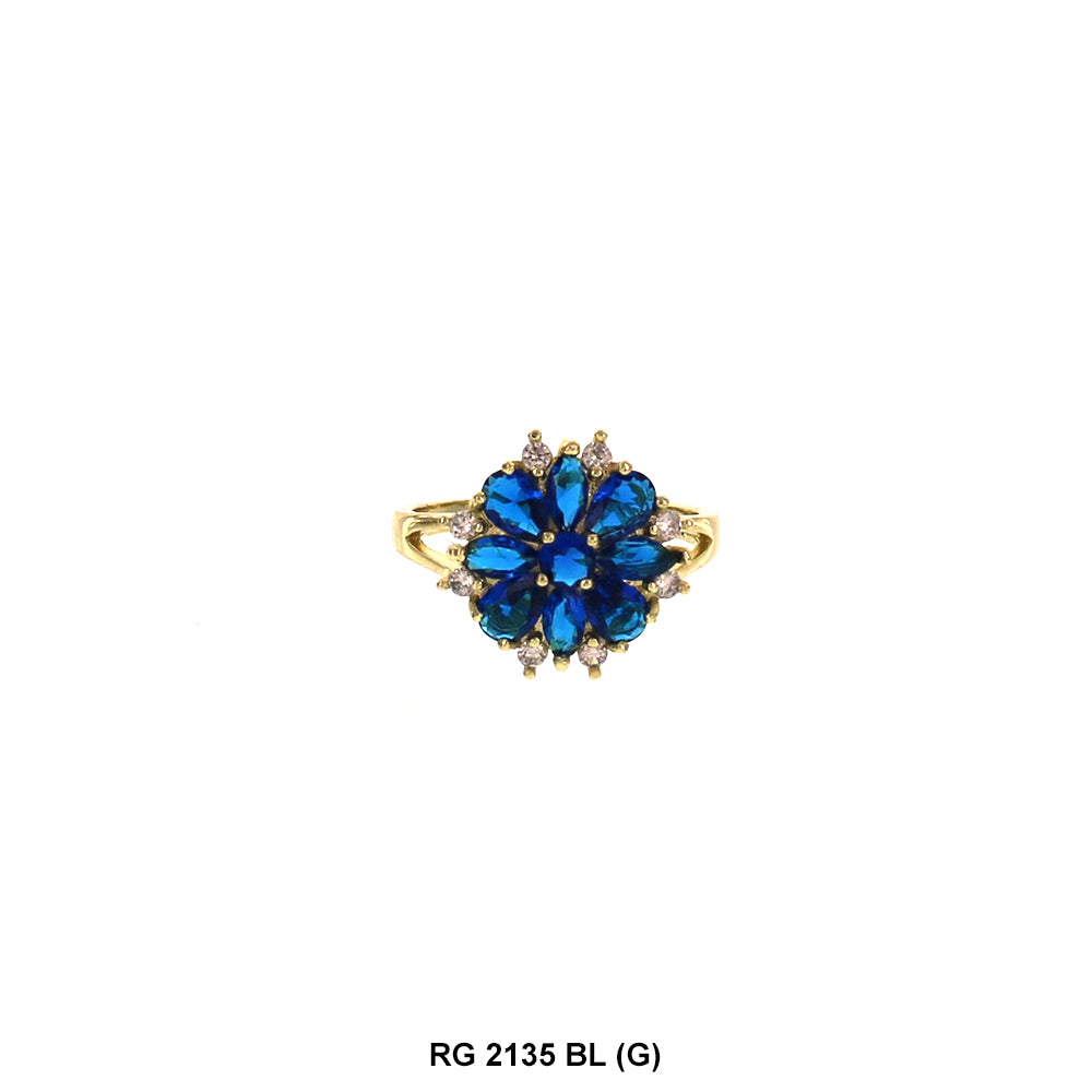 Anillo dama CZ RG 2135 BL (G)