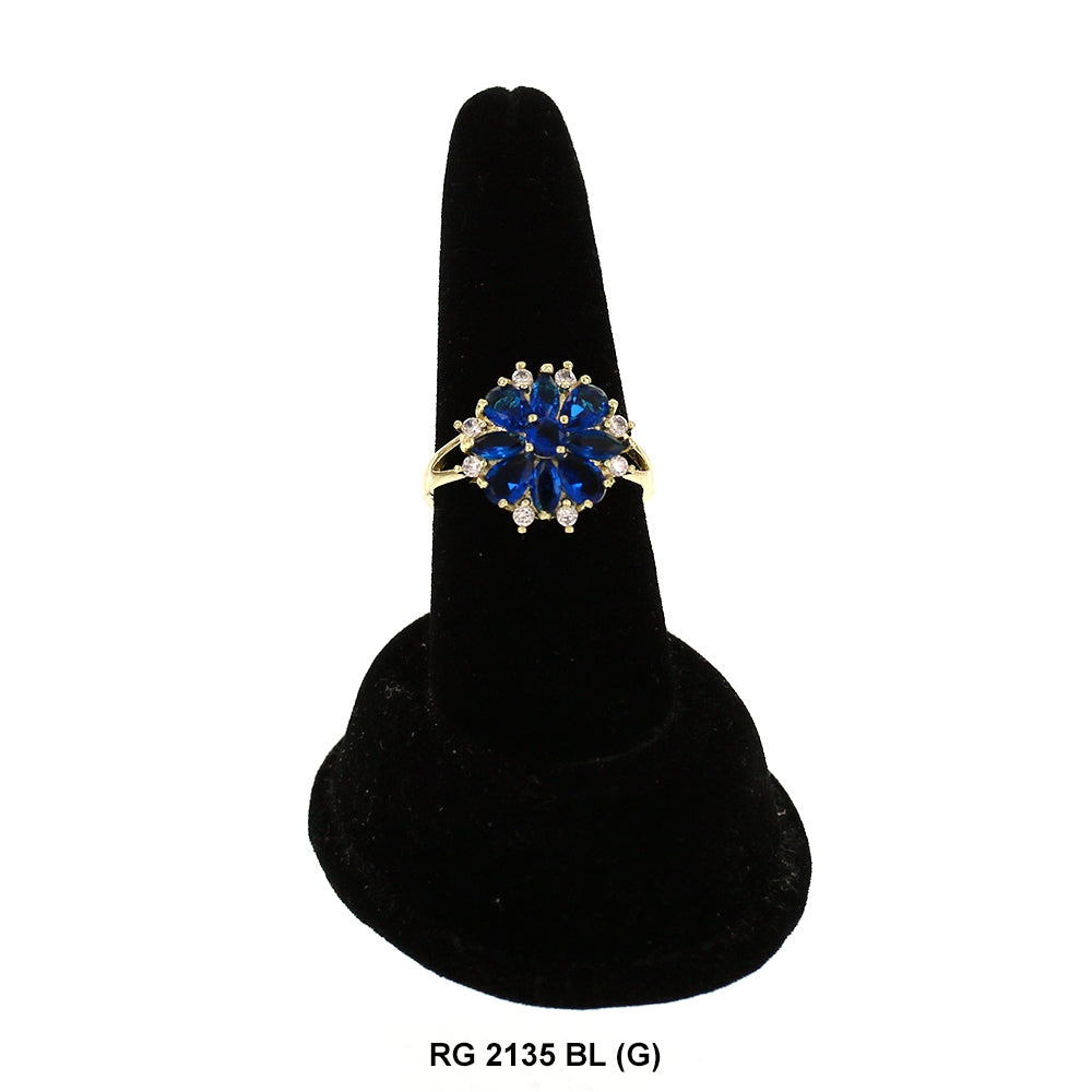 Anillo dama CZ RG 2135 BL (G)