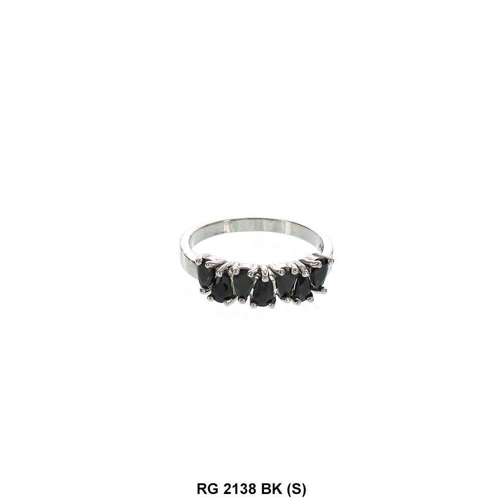 Lady CZ Ring RG 2138 BK (S)