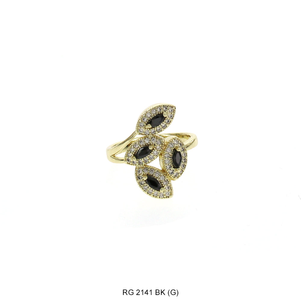 Anillo dama CZ RG 2141 BK (G)