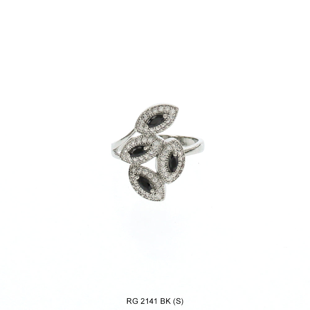 Anillo Lady CZ RG 2141 BK (S)