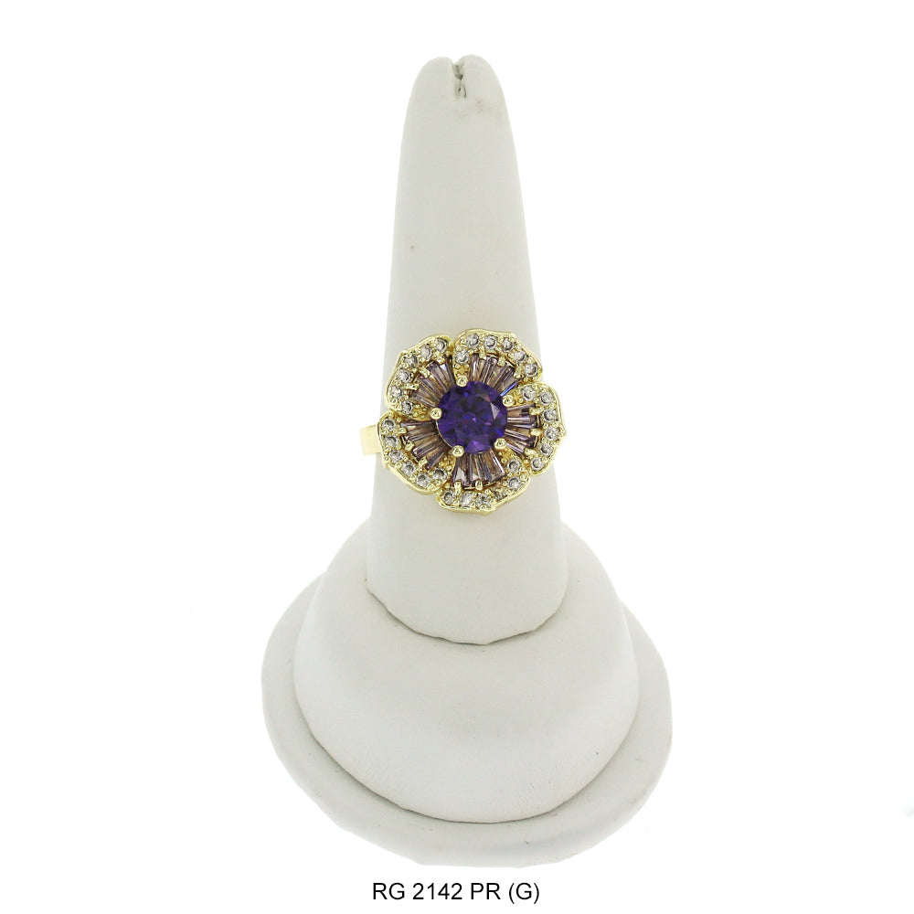 Lady CZ Ring RG 2142 PR (G)