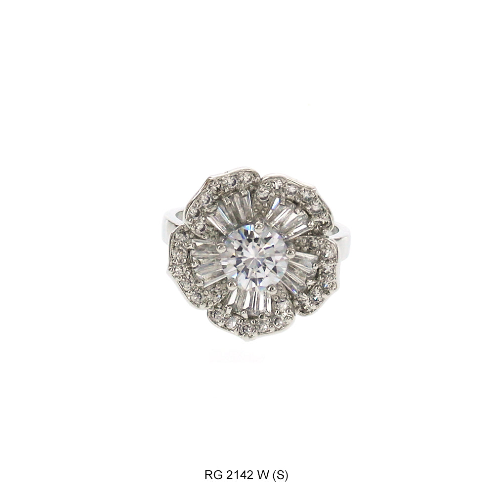 Lady CZ Ring RG 2142 W (S)