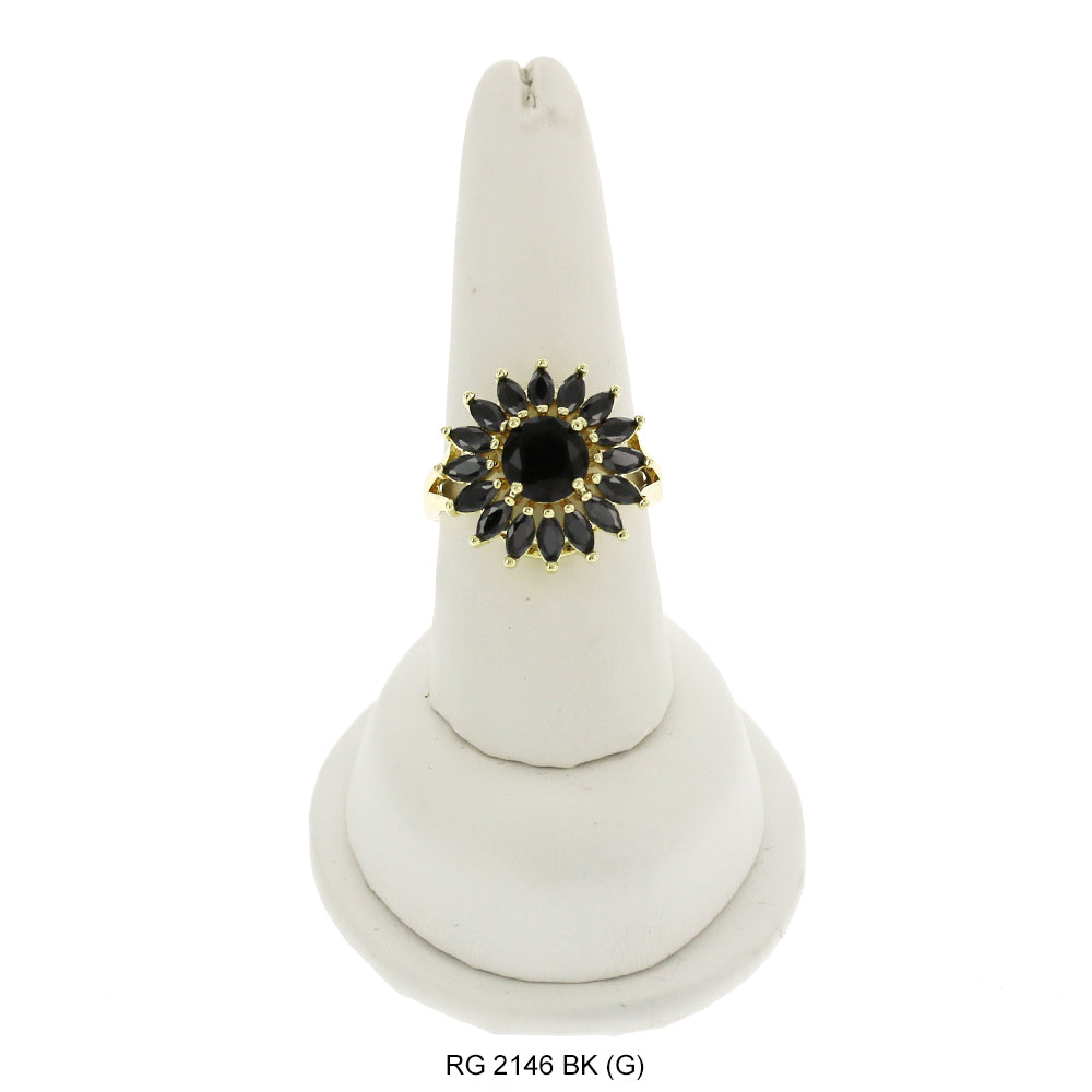 Lady CZ Ring RG 2146 BK (G)