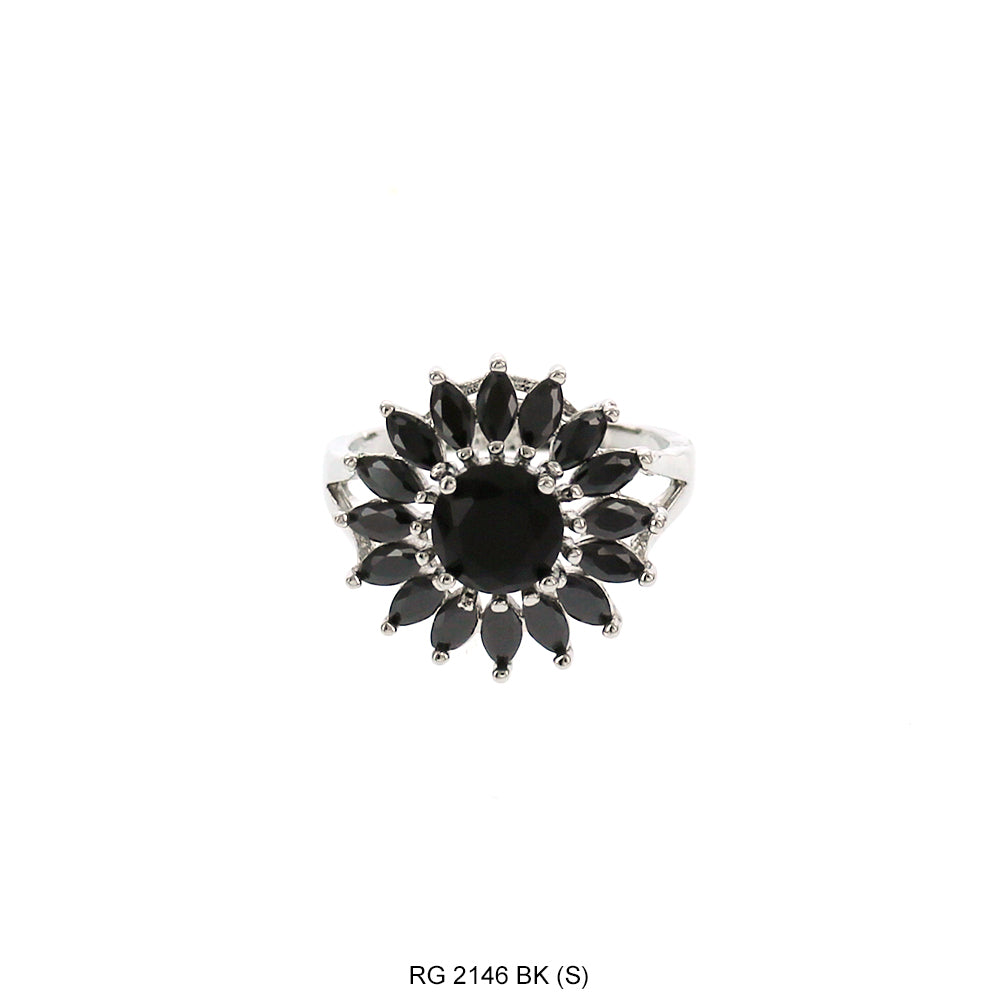 Lady CZ Ring RG 2146 BK (S)