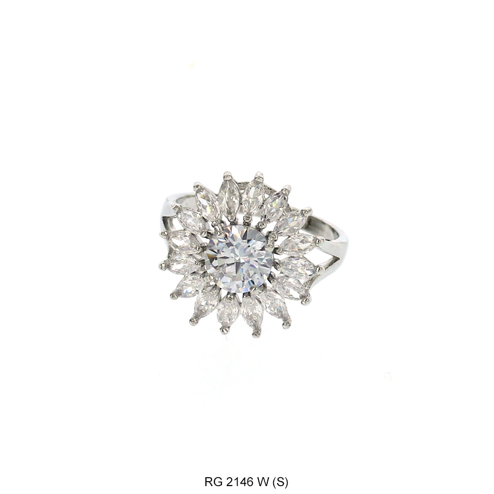 Anillo Lady CZ RG 2146 W (S)