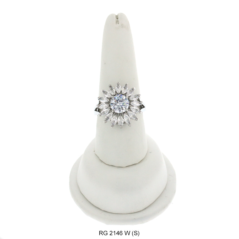 Anillo Lady CZ RG 2146 W (S)