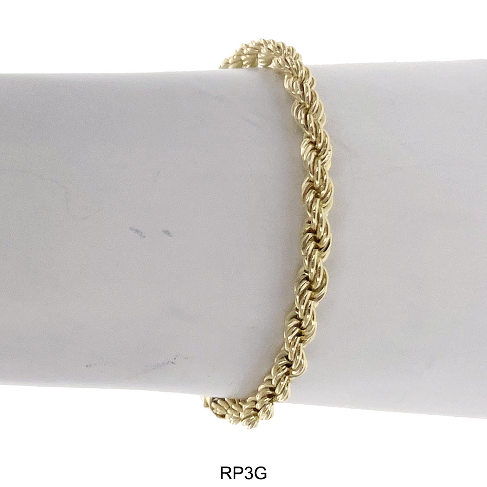 3 MM Rope Bracelet RP3G